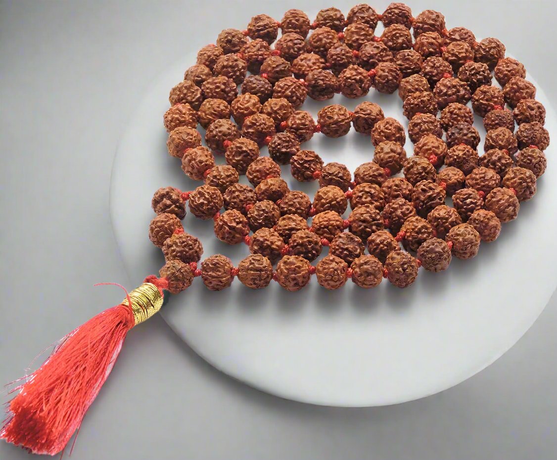 Spiritual Rudraksha Mala 108 beads