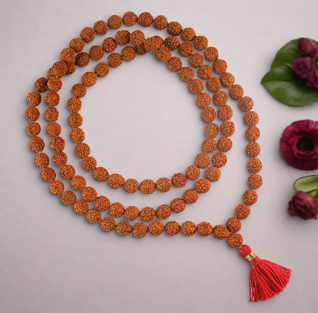 Spiritual Rudraksha Mala 108 beads