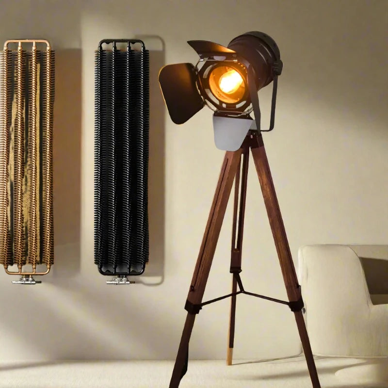 Retro Style Photography Studio Floor Lamp