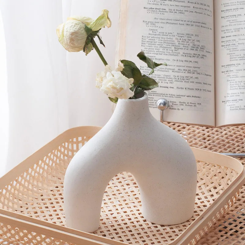 Nordic Ceramic Decorative Vase Set